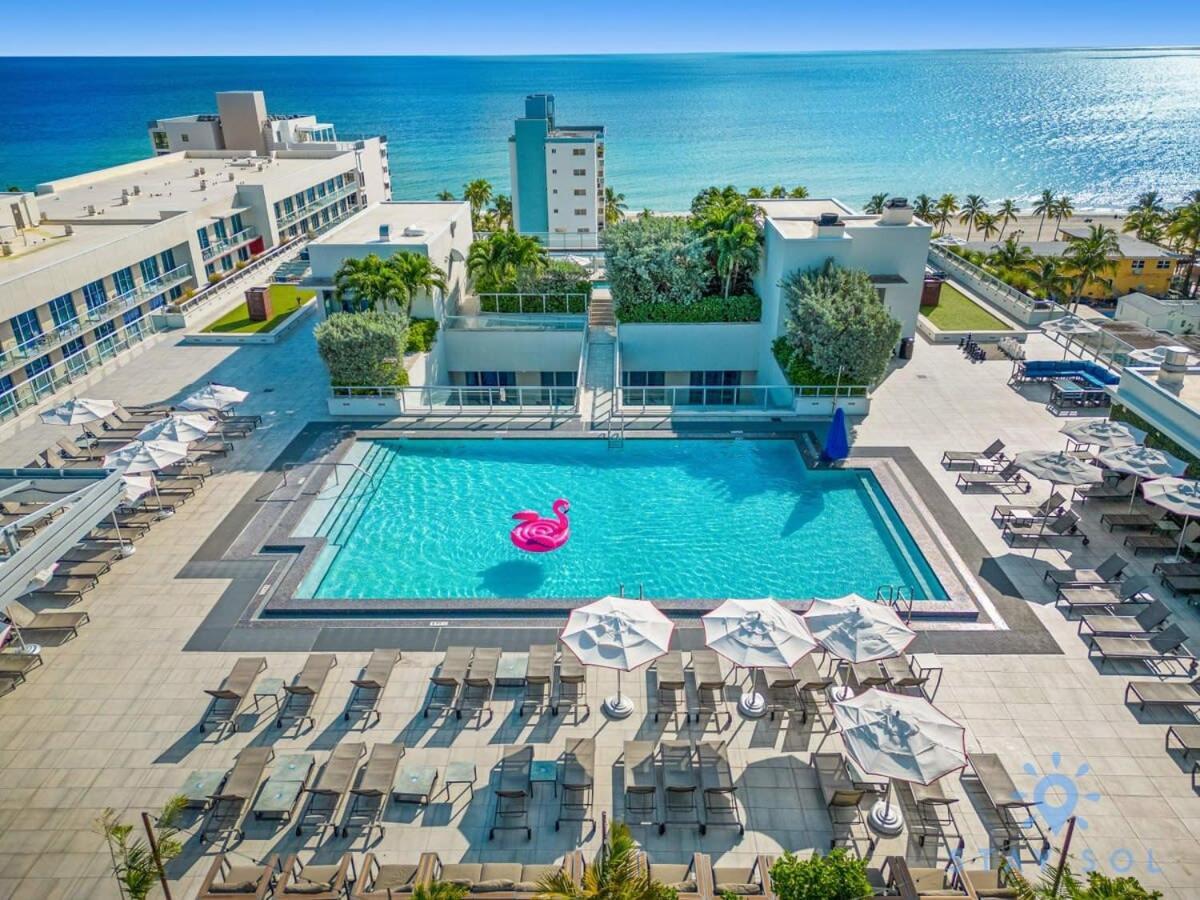Hollywood Beach Broad-Walk - Pool - Gym & Hot Tub Extérieur photo